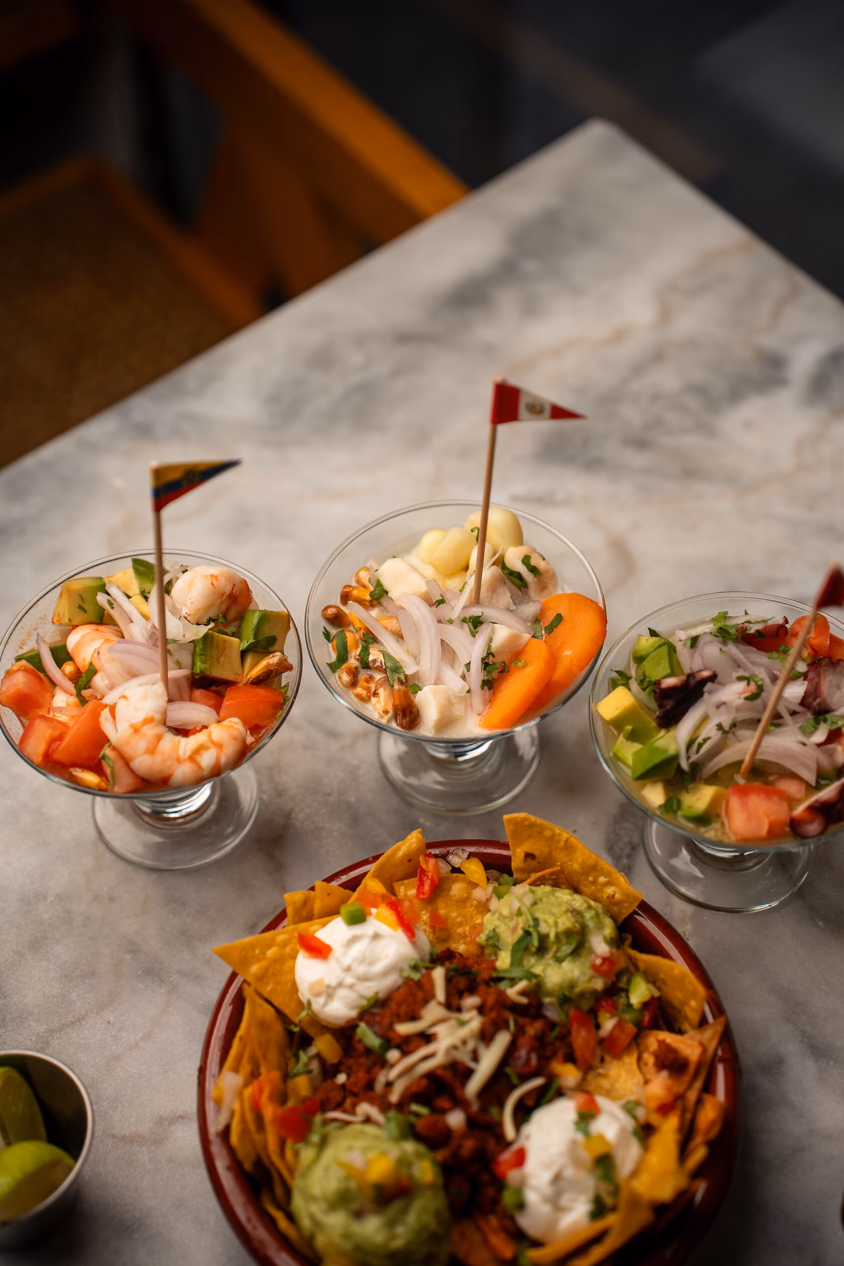 Fotografías del propio restaurante.